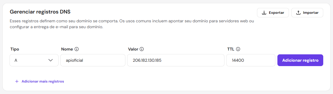 Api Oficial