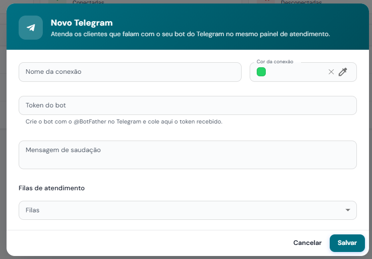 Novo Telegram