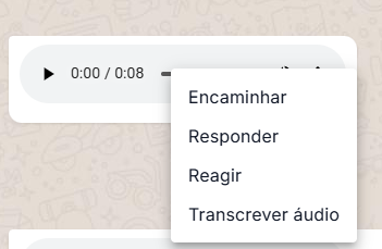 Transcrição de Áudio